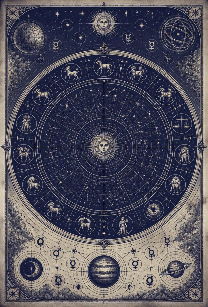 Astrology illustration